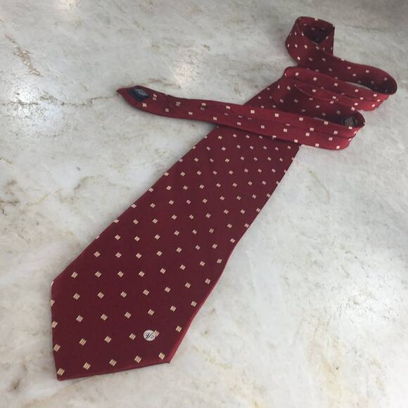 VERSACE CLASSIC SILK TIE - Picture 2 of 14